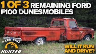 Needle in a Haystack: 1 of 3 remaining F100 Sleeping Bear Dunesmobile Will it Run | Barn Find Hunter