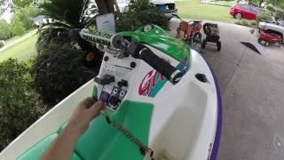 Sea-Ha? Yama-Doo? Yamaha engine swapped Seadoo. 701cc Seadoo!