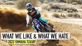 Honest Thoughts On The ALL NEW 2023 Yamaha YZ450F...