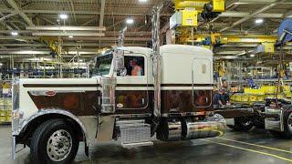 Exclusive look at The 100,000th Peterbilt 389 from inside the factory