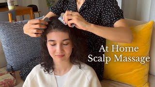 ASMR I got Scalp Comb Massage at Home, Japan (Roleplay compilation, 2hours )