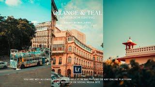 How to Edit Orange & Teal Photography - Lightroom Mobile Presets Free DNG