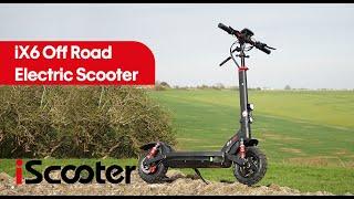 iScooter iX6 1000W Off Road Electric Scooter: iScooter's latest e-scooters