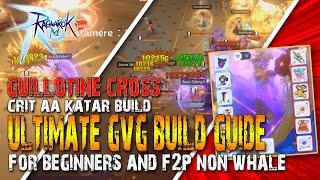 Ragnarok M: Classic Guillotine Cross Crit-AA-Katar Ultimate GVG Build Guide for Beginners