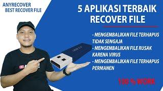 5 Aplikasi Recover File Terbaik 2024! untuk Mengembalikan Data Hilang di Memori #AnyRecover