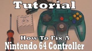 How To Repair / Fix A Broken Nintendo 64 Controller (Tutorial)