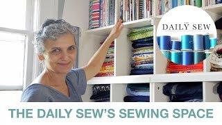 The Daily Sew’s Sewing Room