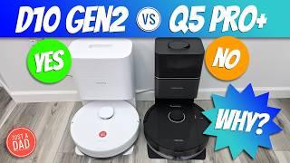 Roborock Q5 vs Dreame D10 Best Robot Vacuum & Mop under $300