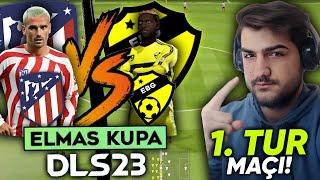 ATLETİCO MADRİD VS EBG  ELMAS KUPA 1. TUR MAÇI! KİM KAZANDI? | DLS 23