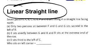 Linear straight line 35 must do questions pdf arrangement