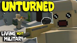 I Lived Next To Military Base In Unturned & This Is What Happened ...