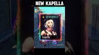 Kapella New Ability  Reworked Kapella #shorts #freefire