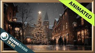 Christmas TV Art | Christmas Framed TV Art & Music  | Downtown Christmas TV Art | Christmas Music