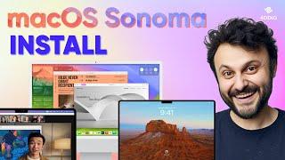 [3 WAYS] How to Install macOS Sonoma - Install macOS 14 with & without macOS Sonoma USB Installer