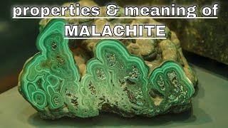 Malachite Meaning Benefits and Spiritual Properties