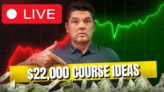 LIVE Bill McIntosh Show: Find Course Ideas With ChatGPT That Print Money