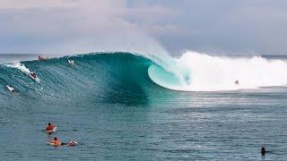 SURFING MASSIVE DOUBLE UPS IN THE MENTAWAI ISLANDS