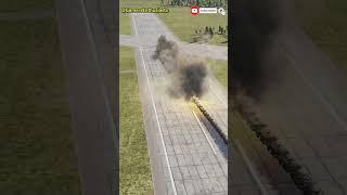 M2000C CCIP bombing and destroying fuel truck #shorts #shortgamingclips #dcsworld #viral #ccip