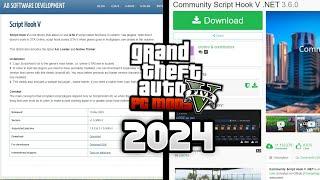 How to install Scripthookv and ScripthookvDotNet for GTAV (2024) | Step-by-Step Tutorial