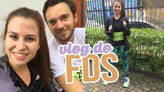 Encontrinho em SP, Corrida de 5km e Almoço Entre Amigos - Vlog - Fabi Santina