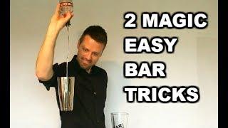 2 Magic Easy Bar Tricks | Turn water into ice | Flying Shaker