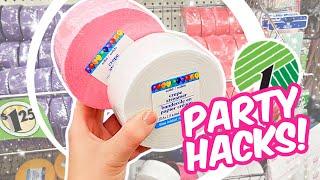 Grab $1 Party Supplies From the Dollar Store for these UNBELIEVABLE Party HACKS! | Krafts by Katelyn