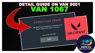 Fix VAN 1067 Error in Valorant: TPM Troubleshooting Guide 2023 