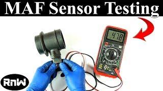 How to Test a Mass Air Flow MAF Sensor - Without a Wiring Diagram