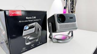 Ultimea Nova C40 Projector with Android TV & Gimbal Stand