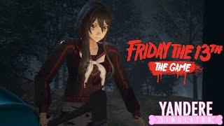 Ryoba Aishi in Friday the 13th: The Game | Gameplay with Yandere Simulator Characters!