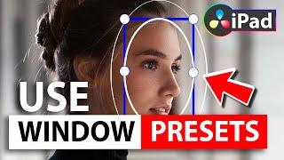 How To Create Color Window Presets in DaVinci Resolve iPad