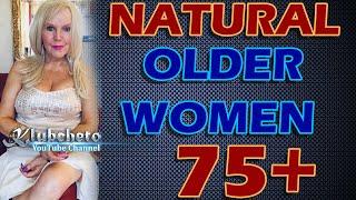 Natural Old Women Over 75 | Real Granny 75+ | Stockings - Short Dresses - High Heels