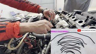 Vacuum System Service DIY - Replacing ALL pipes (BMW 530d)