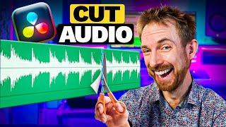 How to Edit Audio in DaVinci Resolve: Cut & Trim | Audio Editing Tutorial for Beginners 2024
