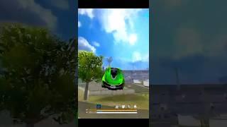 New Trick flying with car in free fire #freefire #shorts