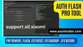 how To buy Auth Flash Pro Tool Credit For Xiaomi FRP Remove , Flash, EFS Reset, EFS Backup , EFS rst