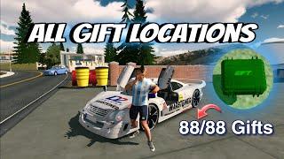 All 88 Gifts Complete Locations in Car Parking Multiplayer, New Update 2024