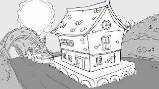 Monochrome RPG Gameplay and Animatic!