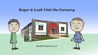 Roger and Leah Visit The Farmory - Aquaponics System and Fish Hatchery