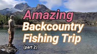 EPIC Off-Trail Backpacking Fishing in the North Cascade Backcountry (part 2)