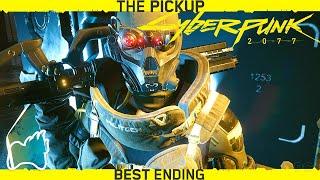 Cyberpunk 2077 "The Pickup" Best Happy Ending Crack Shard Brick Door Code Friends with Maelstrom