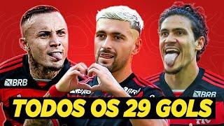 Todos os 29 Gols do Flamengo - CAMPEÃO CARIOCA 2024!