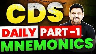 CDS Vocabulary Mnemonics  Mnemonics for CDS 2 2024 ️ Vocabulary for CDS 2 2024 