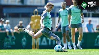 Hansen-Aaröen vernascht Burke, Kolke und Backhaus glänzen: Die Highlights vom Werder Bremen-Training
