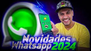 5 NOVAS FUNÇÕES DO WHATSAPP EM 2024