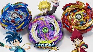 DEFEAT WYVERN TRAINING 2V1 | Jet Wyvern VS Helios Volcano & Hyperion Burn | Beyblade Burst Sparking