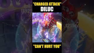 Physical Diluc Isn't Real. He Can't Hurt You.  #genshinimpact #hoyoverse  #spiralabyss