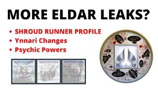 Shroud Runner Jetbikes Profile Leaked and Other Eldar Rumours!