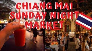 The Sunday Chiang Mai Night Market... Foodie Heaven!!!