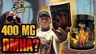 STACKED LABEL! Chaos and Pain Cannibal Ferox Amped Pre-Workout Review 